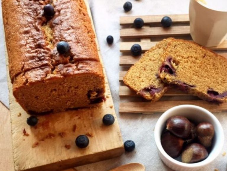 Plumcake senza glutine con farina di castagne