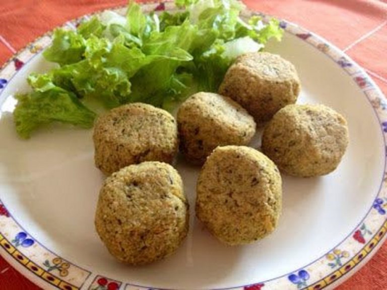 polpette di lupini e finocchi