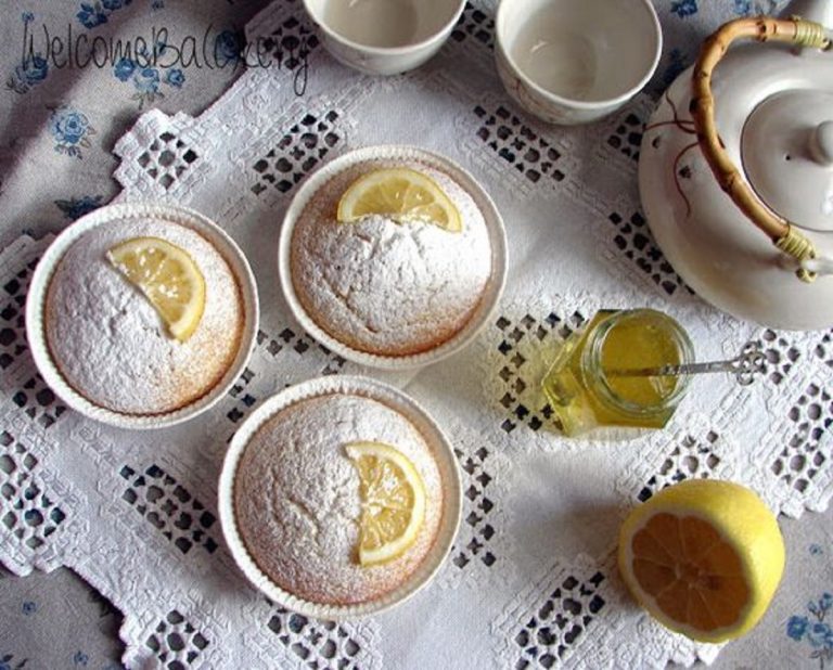 tortine yogurt e limone senza glutine