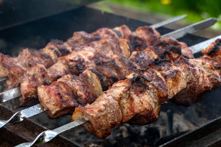 shish kebab di agnello