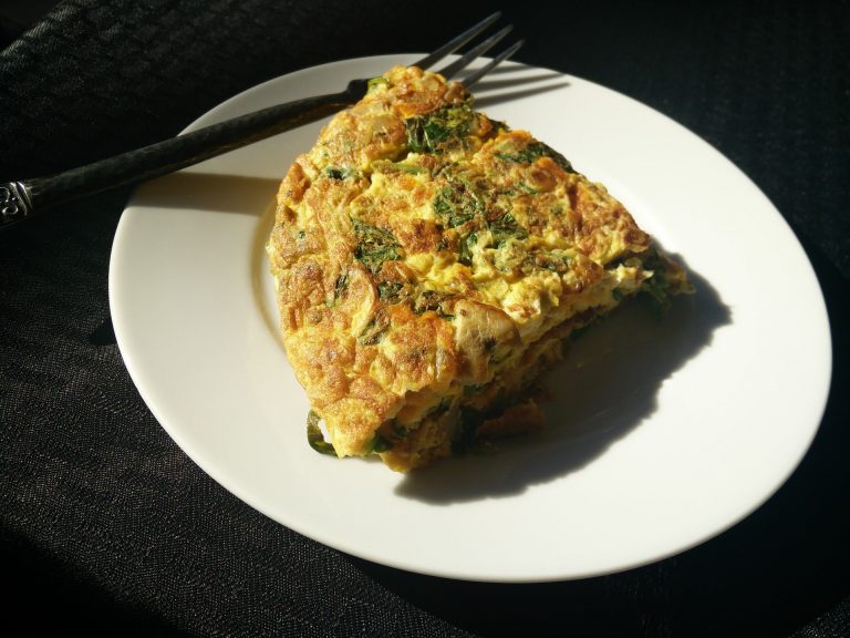 frittata broccoli e funghi