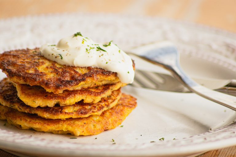 frittelle di zucca salate