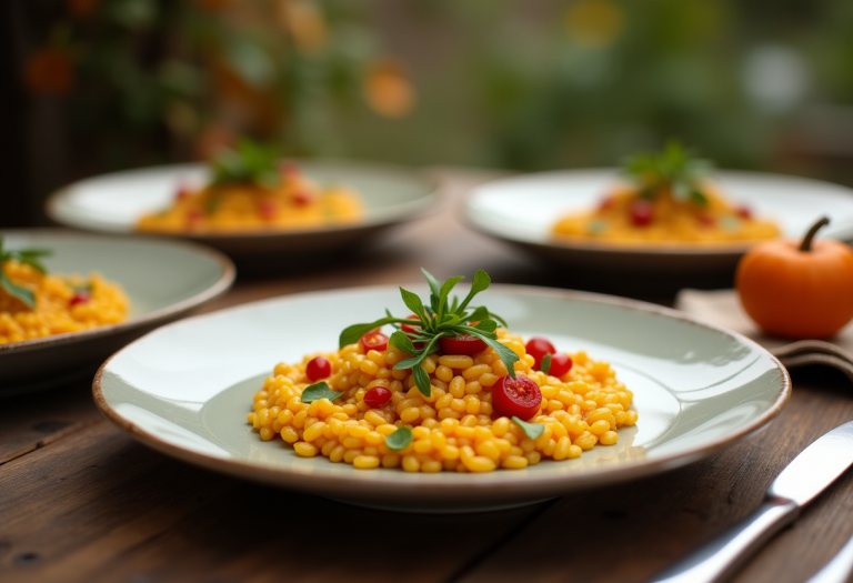 Deliziosi risotti autunnali e invernali per comfort food