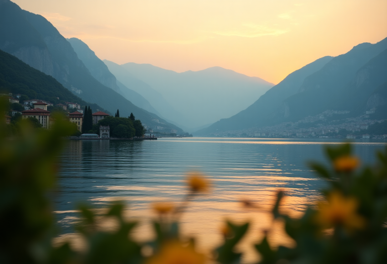 Lattina contenente aria fresca del Lago di Como