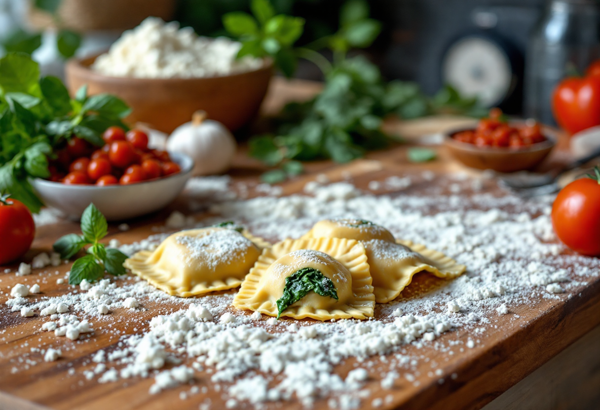 Balanzoni, tipica pasta fresca bolognese con ripieno