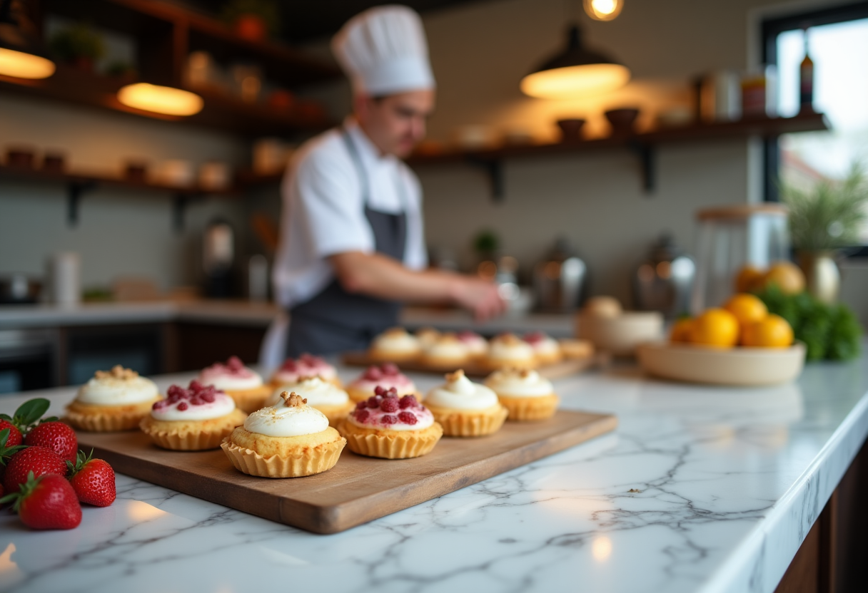 Dolci classici preparati con segreti dei pasticceri