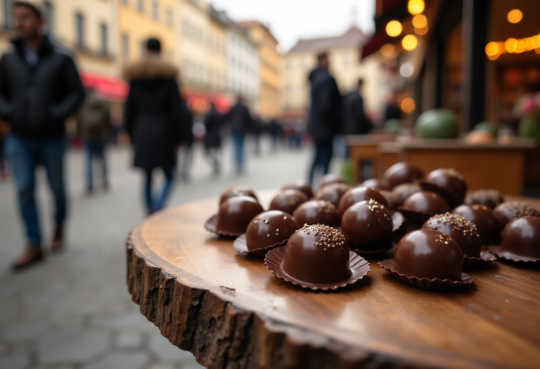 Cioccolatini artigianali per sostenere la ricerca sul cancro