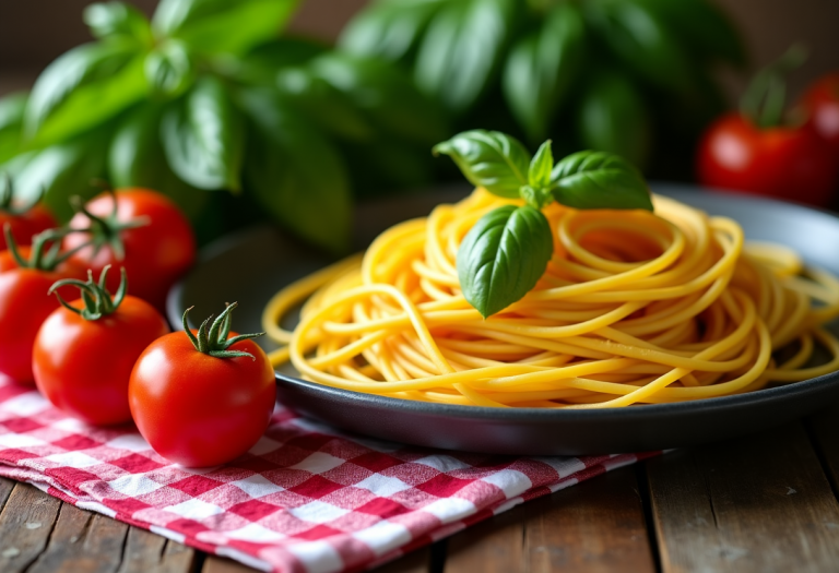 Immagine di piatti tipici della cucina italiana