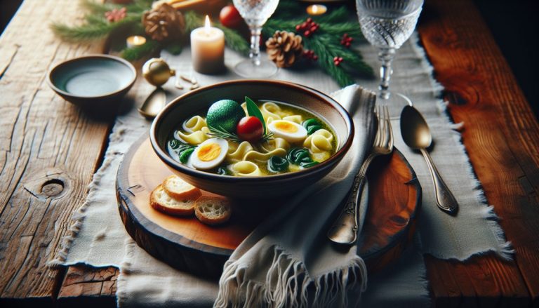 Piatto di diavoletti ai cardi con stracciatella verde