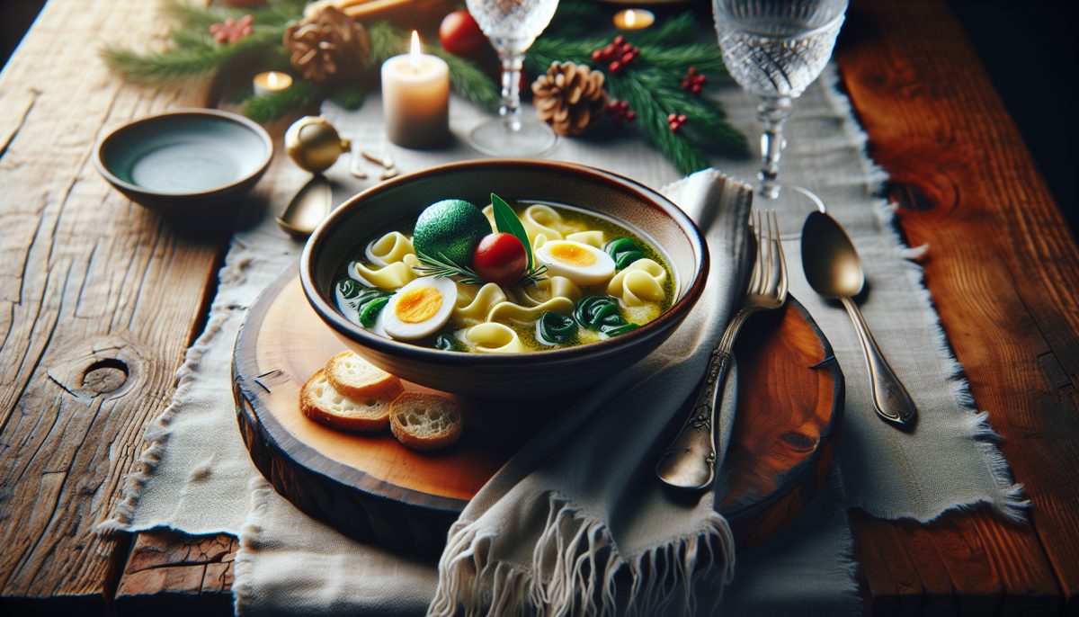 Piatto di diavoletti ai cardi con stracciatella verde