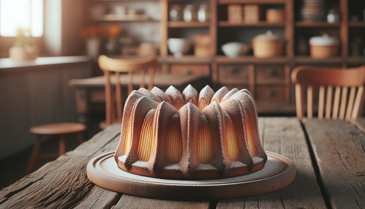 Pandoro senza glutine decorato per Natale