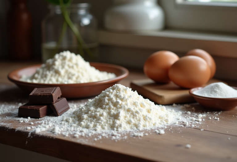 Deliziosi roll al cioccolato pronti per essere gustati