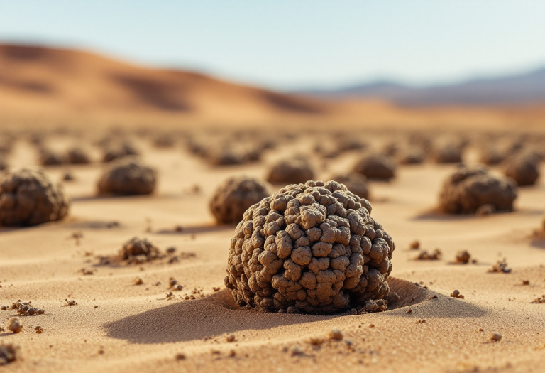 Tartufo del deserto, un ingrediente raro e pregiato