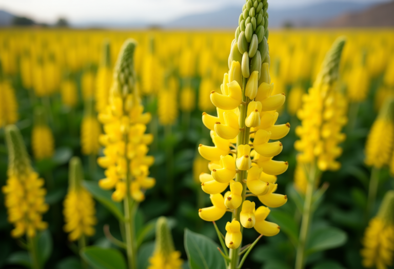 Immagine di tarwi, un legume ricco di proteine