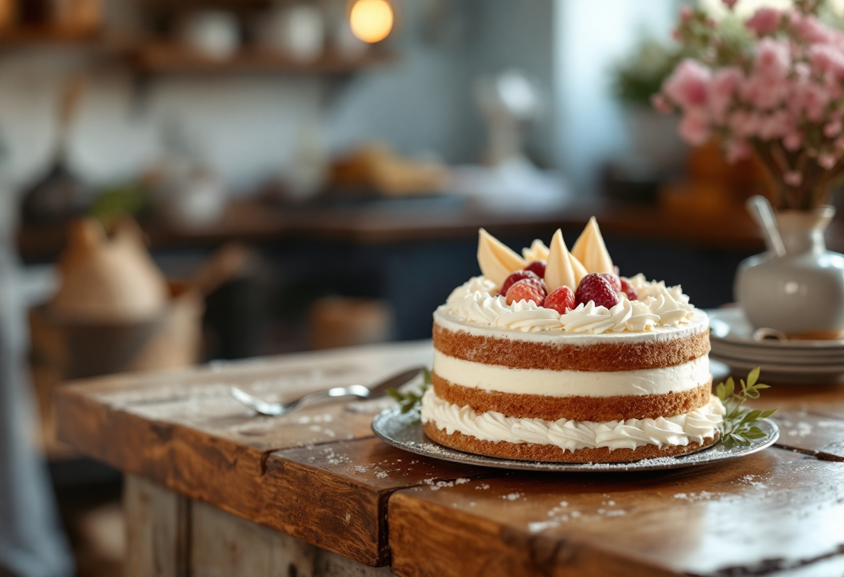 Torta Aurora, dolce tradizionale milanese