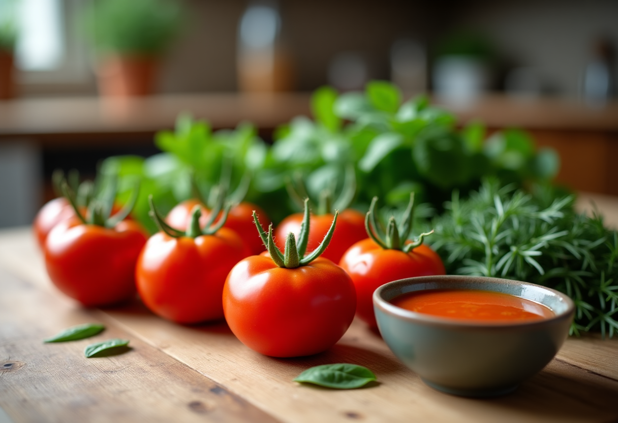 Concentrato di pomodoro utilizzato in diverse ricette