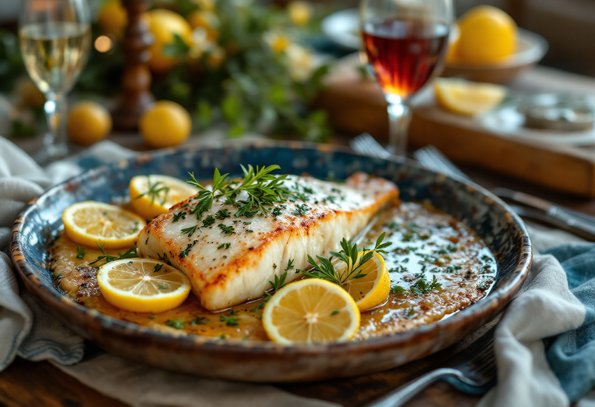 Baccalà preparato secondo ricette tradizionali italiane