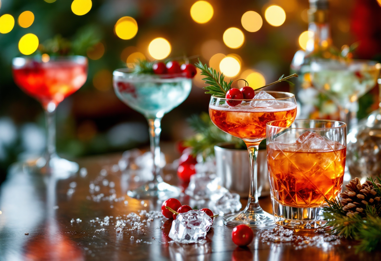 Cinque cocktail classici per celebrare il Natale