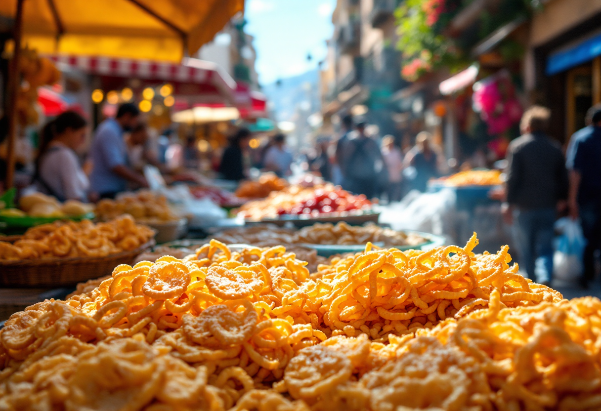 Crispelle siciliane farcite, simbolo della cucina tradizionale