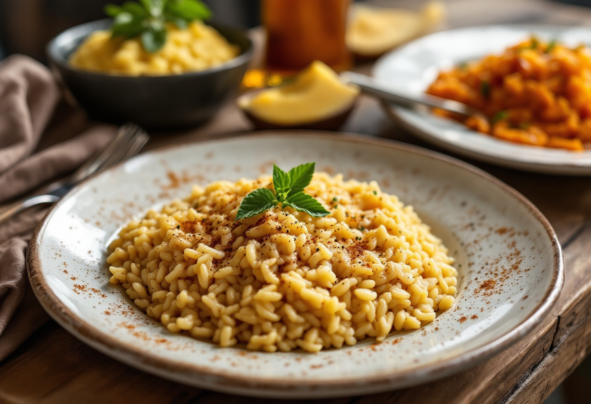 Immagine di piatti tipici della cucina lombarda