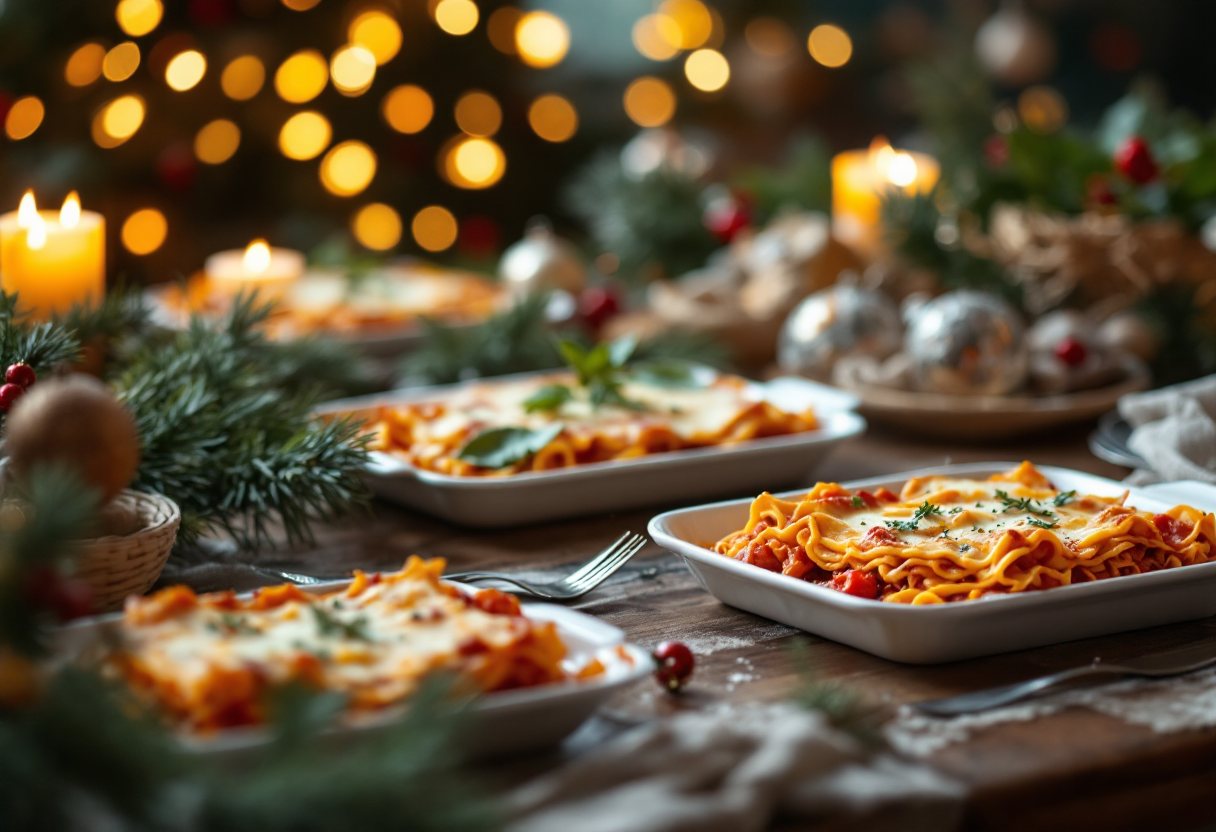 Deliziose varianti di lasagne per il Natale