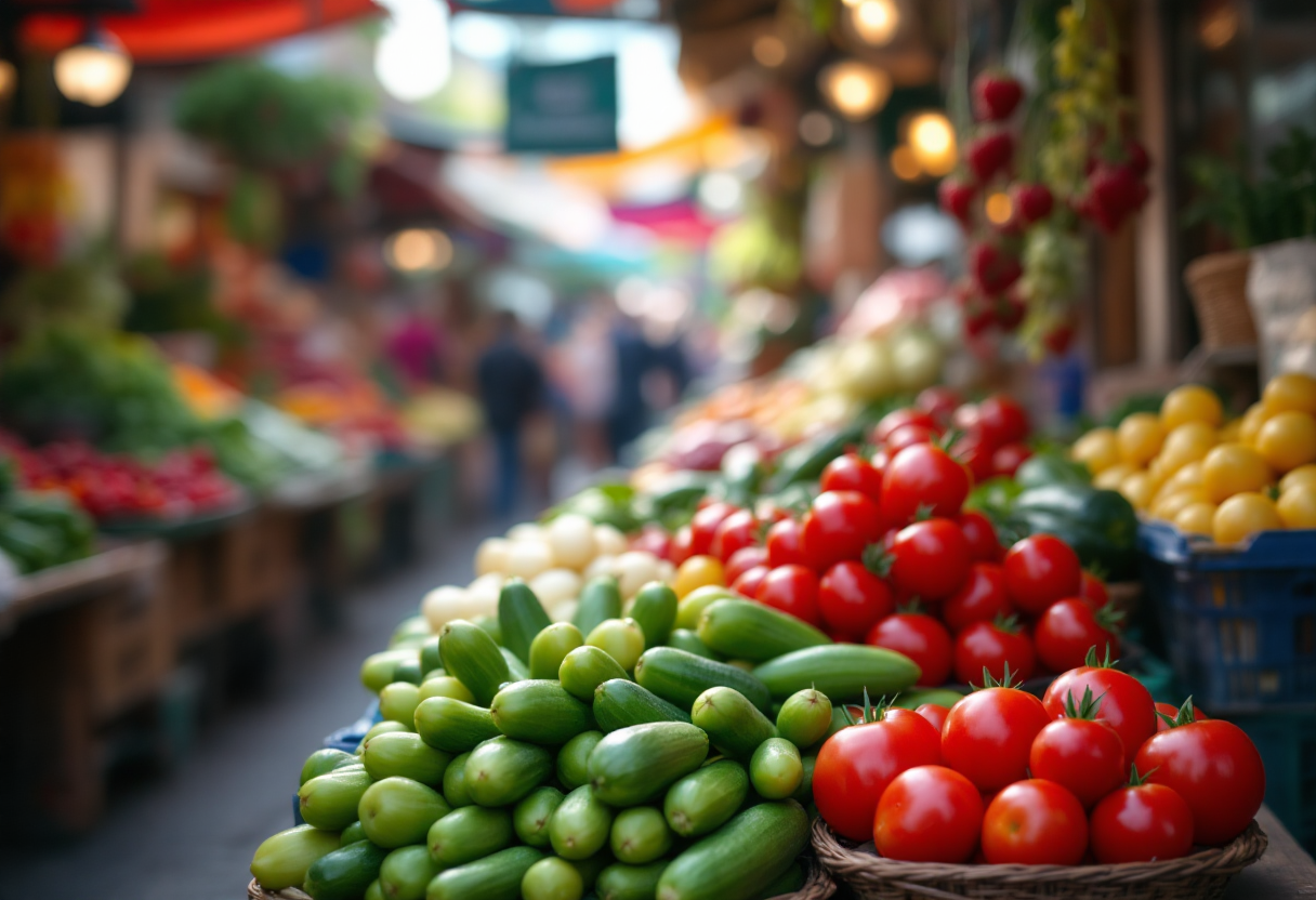 Frutta e verdura biologica fresca di stagione in Italia