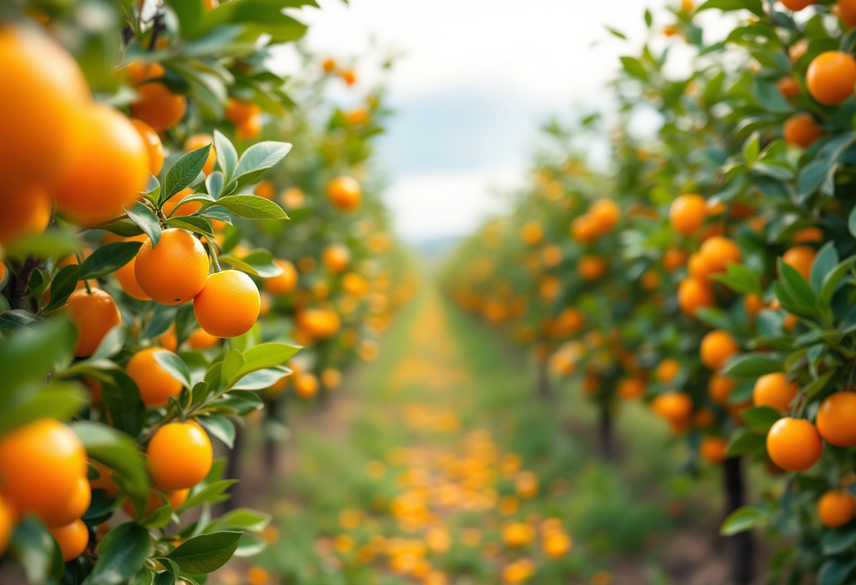 Kumquat freschi su sfondo bianco