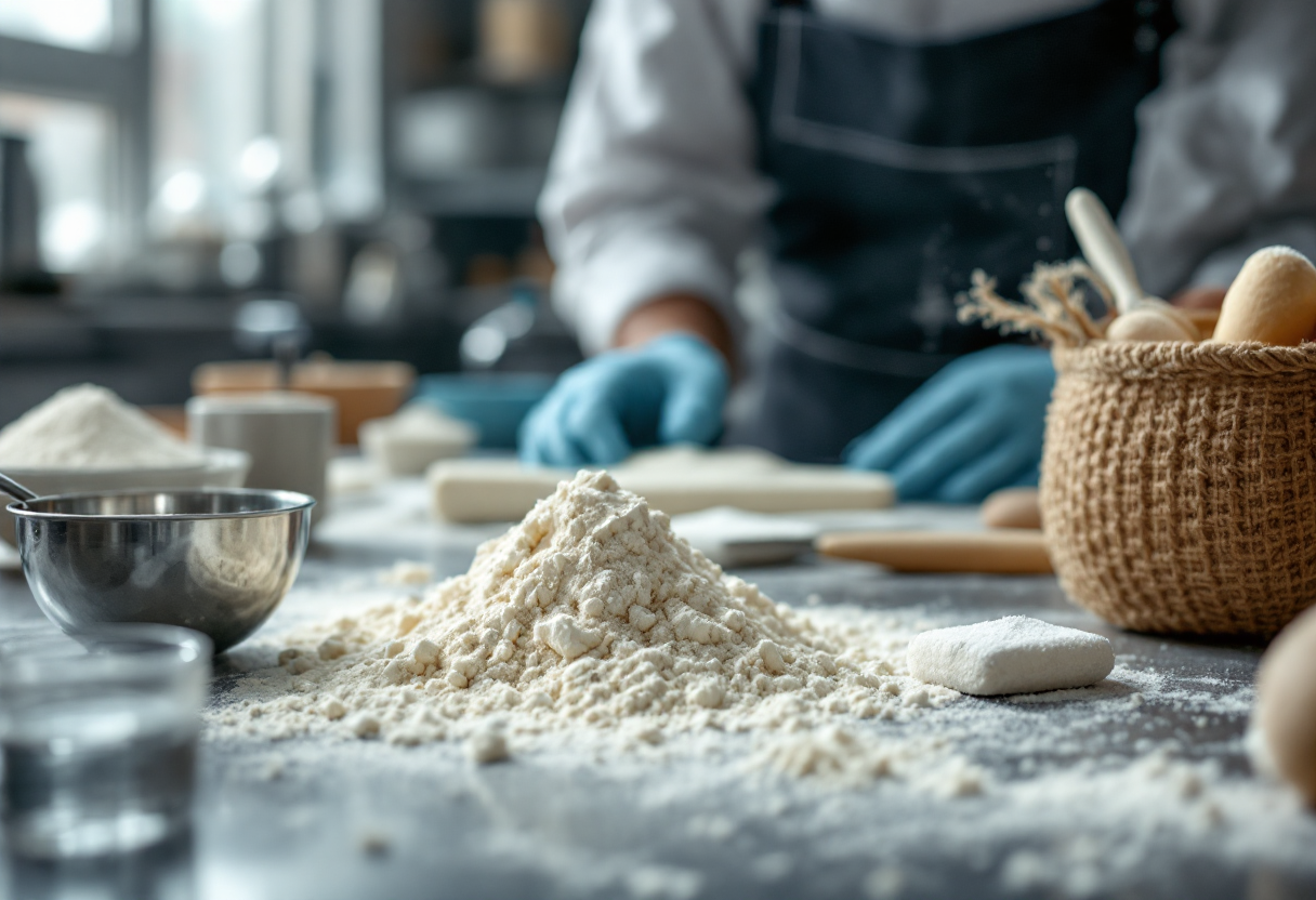 Pane artigianale di Niko Romito con ingredienti freschi