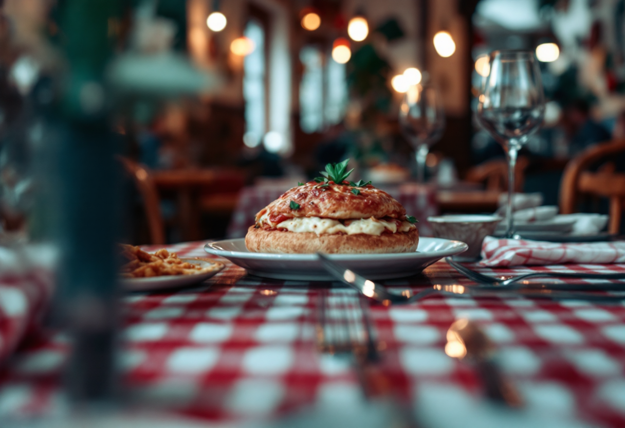 Pizza napoletana in una delle migliori pizzerie di Napoli