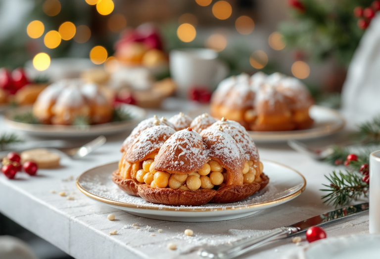 Deliziosi panettoni artigianali per le feste natalizie