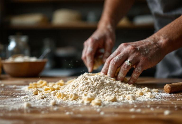 Pasta bolognese con certificazione DCO in un piatto