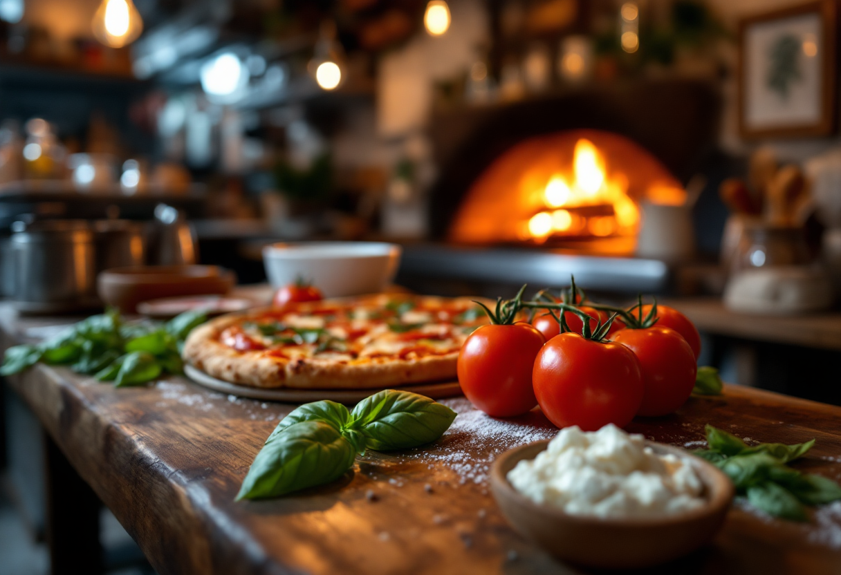 Pizzaioli in competizione durante il Pivetti Challenge a Napoli