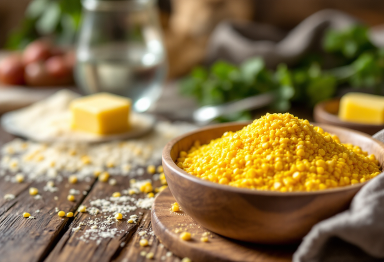 Preparazione della polenta perfetta in casa