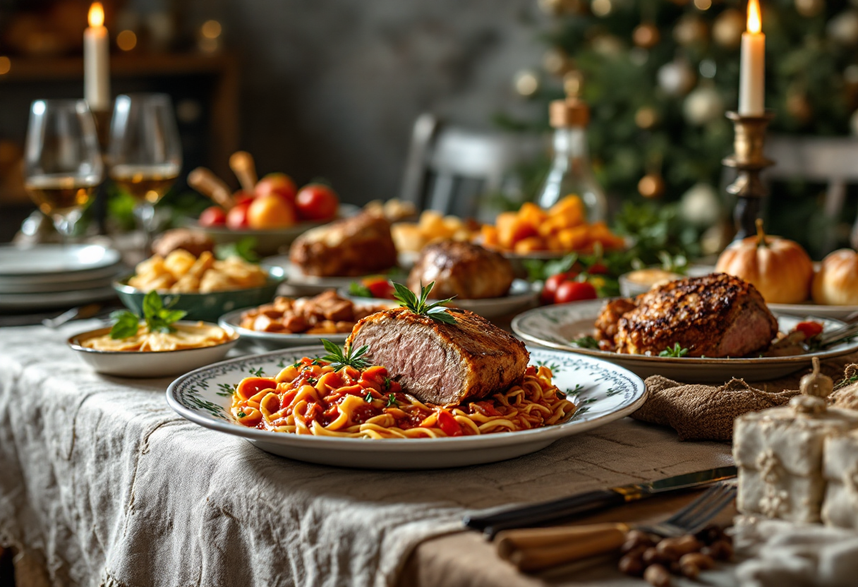 Immagine di piatti tipici del 26 dicembre in Italia