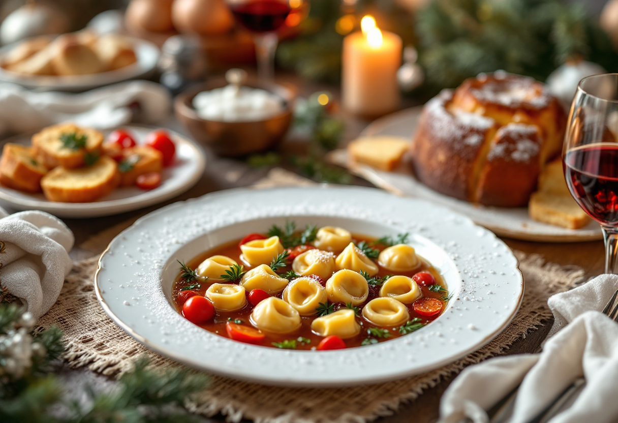 Piatti tipici delle festività natalizie italiane