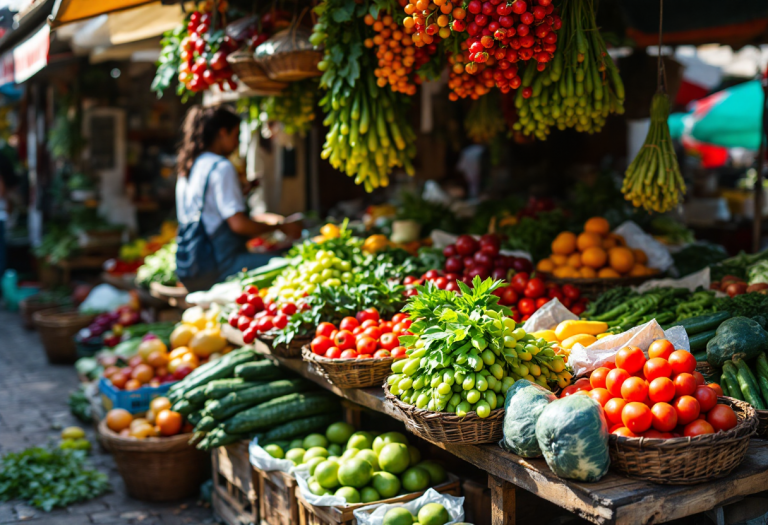 Immagine che promuove il Veganuary e la dieta vegetale