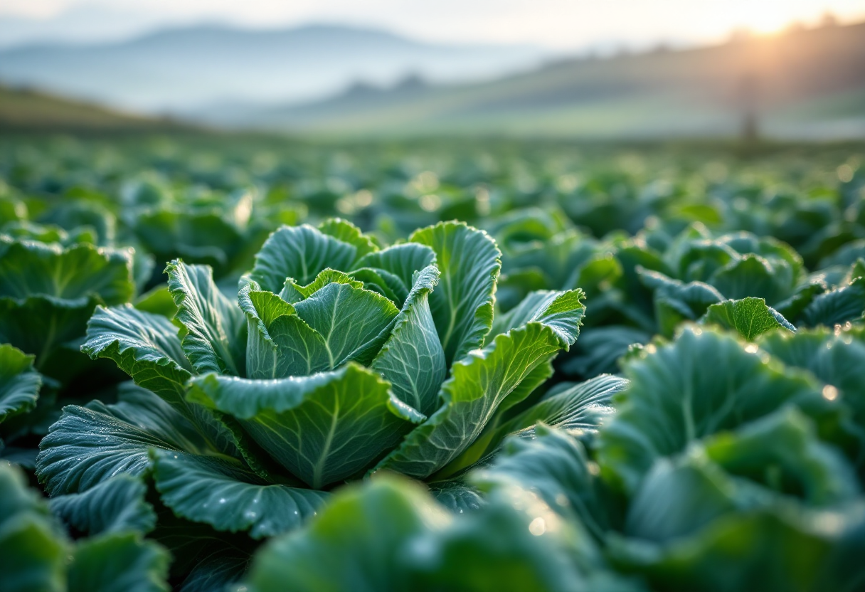 Verza fresca, un ortaggio ricco di nutrienti e benefici