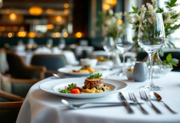 Chef Marco Massaia mentre cucina al ristorante Gagini