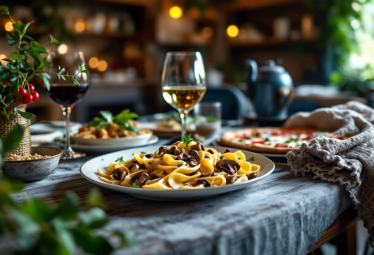 Piatto tipico della cucina marchigiana servito alla locanda Le Fate