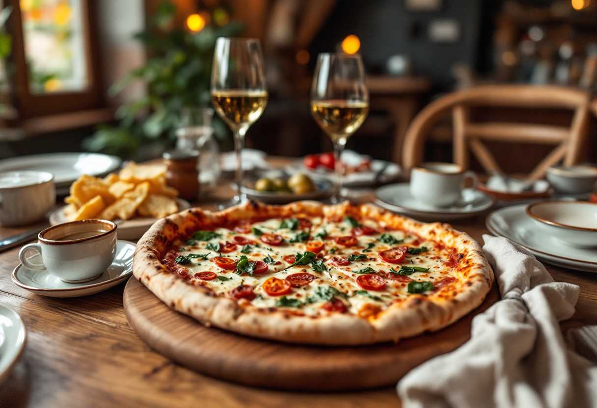 Piatto tipico della cucina marchigiana servito alla locanda Le Fate