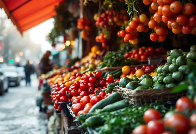 Importazione di ortofrutta in Romania