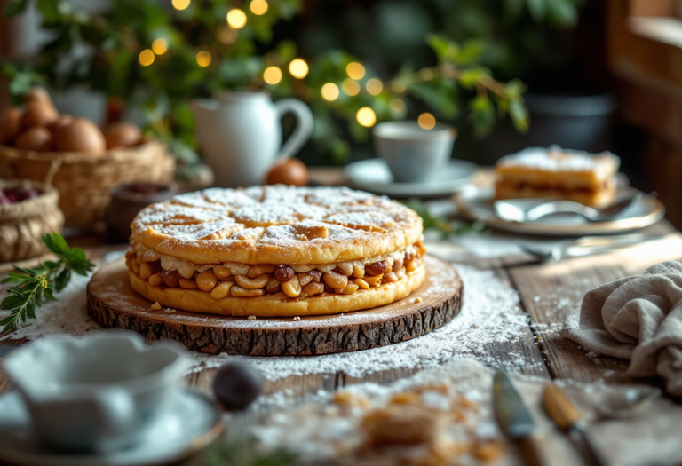 Pastiera di riso, dolce tipico dell'Irpinia