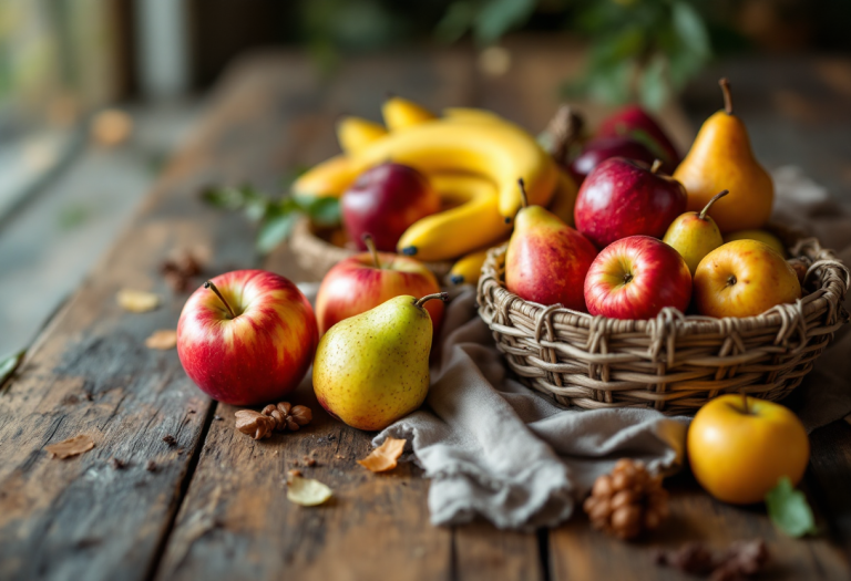 Deliziose ricette dolci con frutta matura