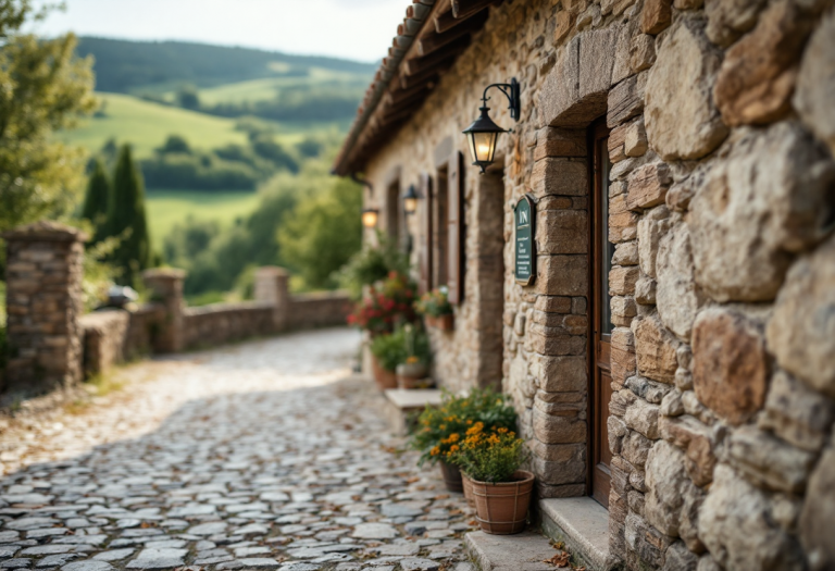 Piatto tipico della locanda Le Fate nelle Marche