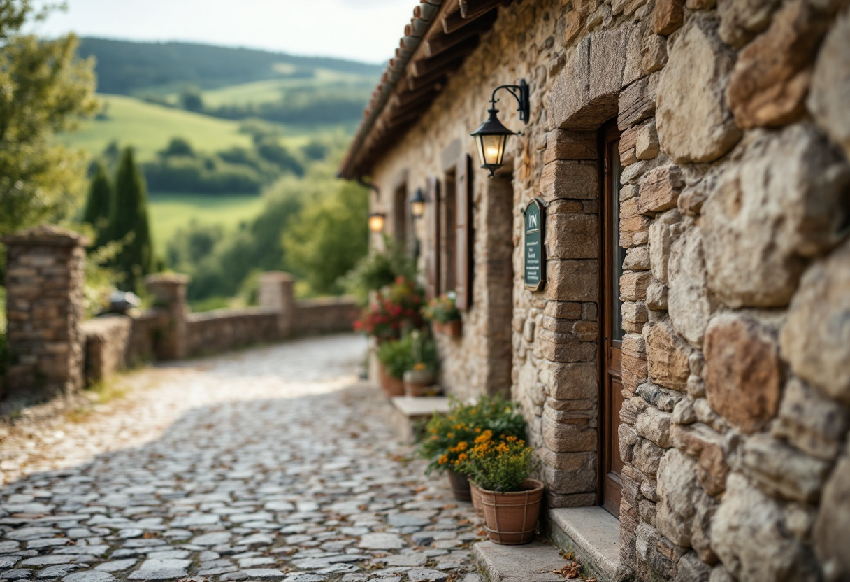 Piatto tipico della locanda Le Fate nelle Marche