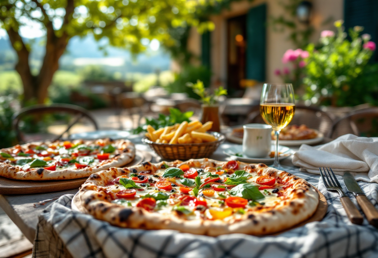 Piatto tipico della locanda Le Fate nelle Marche