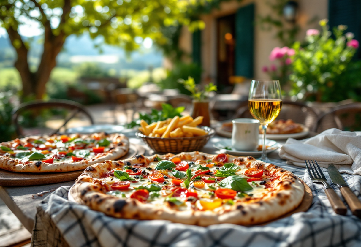 Piatto tipico della locanda Le Fate nelle Marche