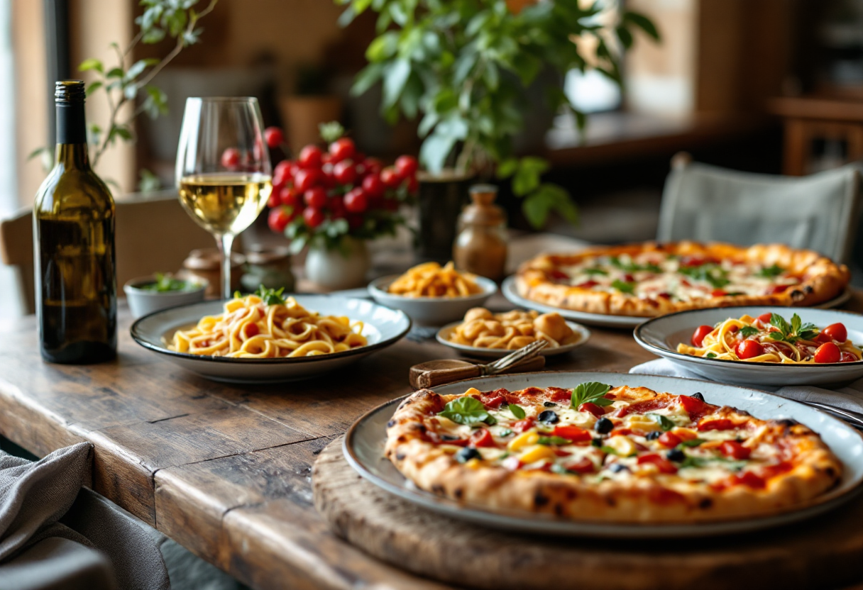 Piatto tipico della locanda Le Fate nelle Marche