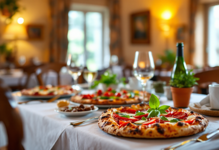 Piatto tipico della locanda Le Fate nelle Marche