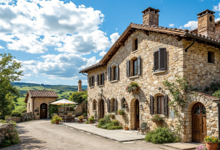 Piatto tipico della locanda Le Fate nelle Marche